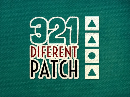 321 Patchs différents