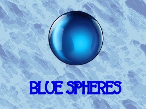 Sphères bleues