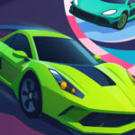 Course automobile 3D : Dodge extrême