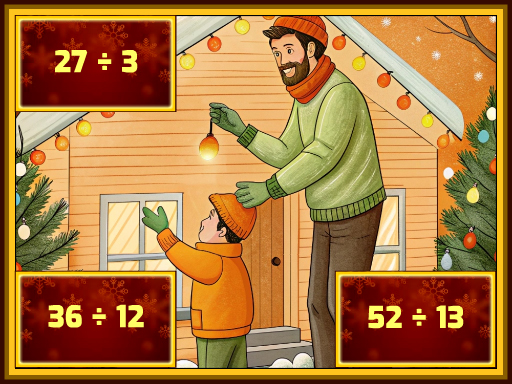 Division des mathématiques détendues