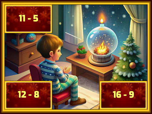 Soustraction mathématique relaxante