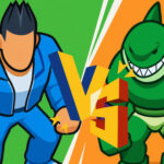 Action de dessin : Combat libre