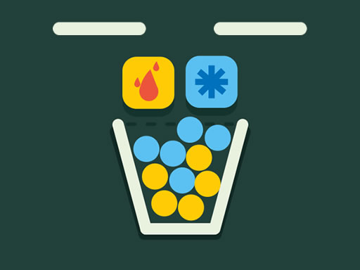 Verre rempli 5 Feu et Glace