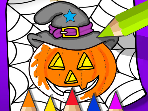 Jeu de coloriage d'Halloween
