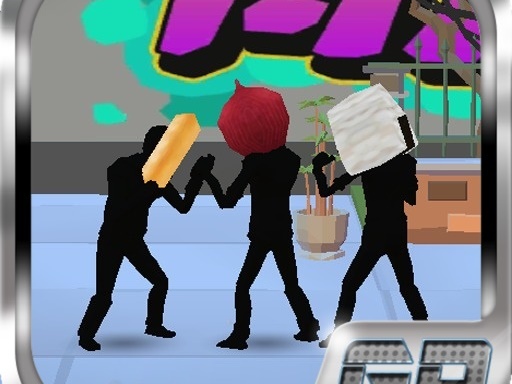 Combat de guerriers affamés