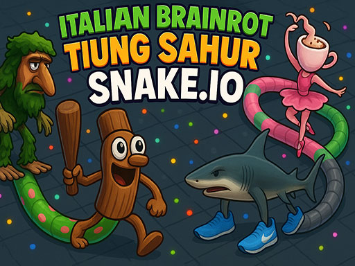 Brainrot italien Tung Sahur Snake.io