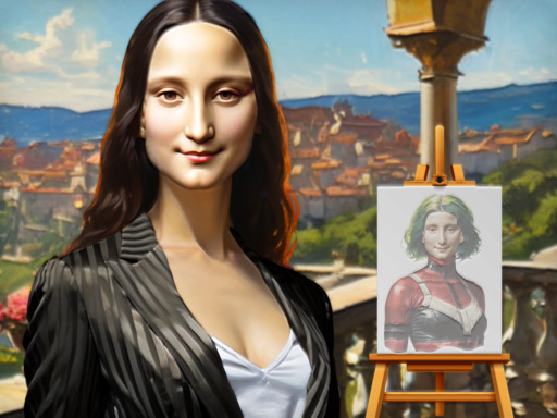 Expériences de mode Mona Lisa