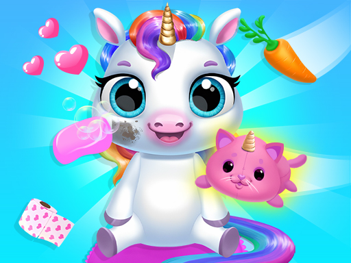 Soins de mon bébé poney licorne 2