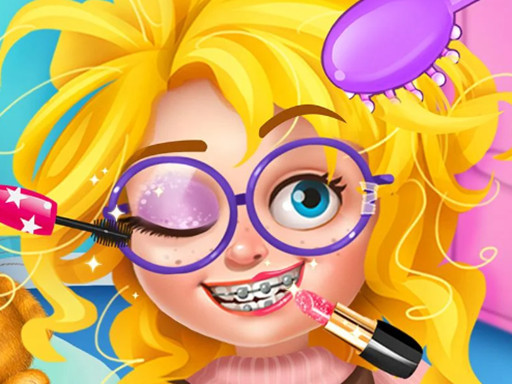 Salon de maquillage pour filles geeks