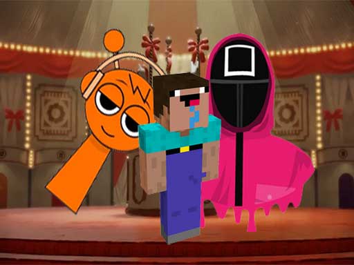 Nextbots sur Minecraft Squid Game Sprunki