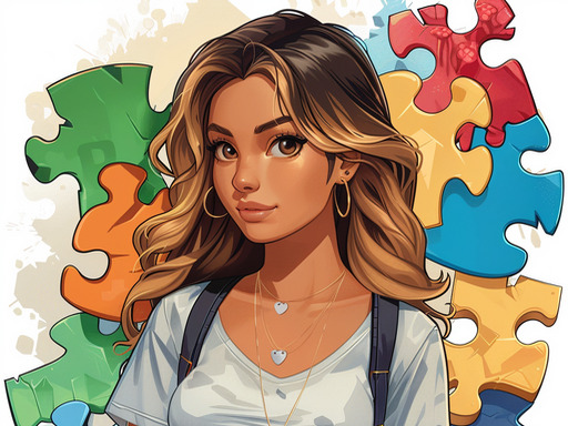 Puzzle coulissant d'anime